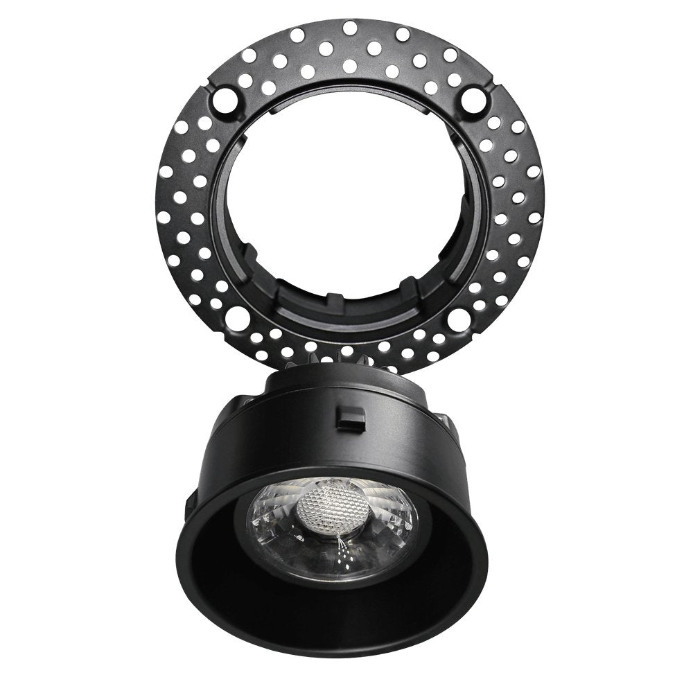 GDL-G48403Goodlite G-48403 2″ 8W Trimless Gimbaled Spotlight Selectable CCT