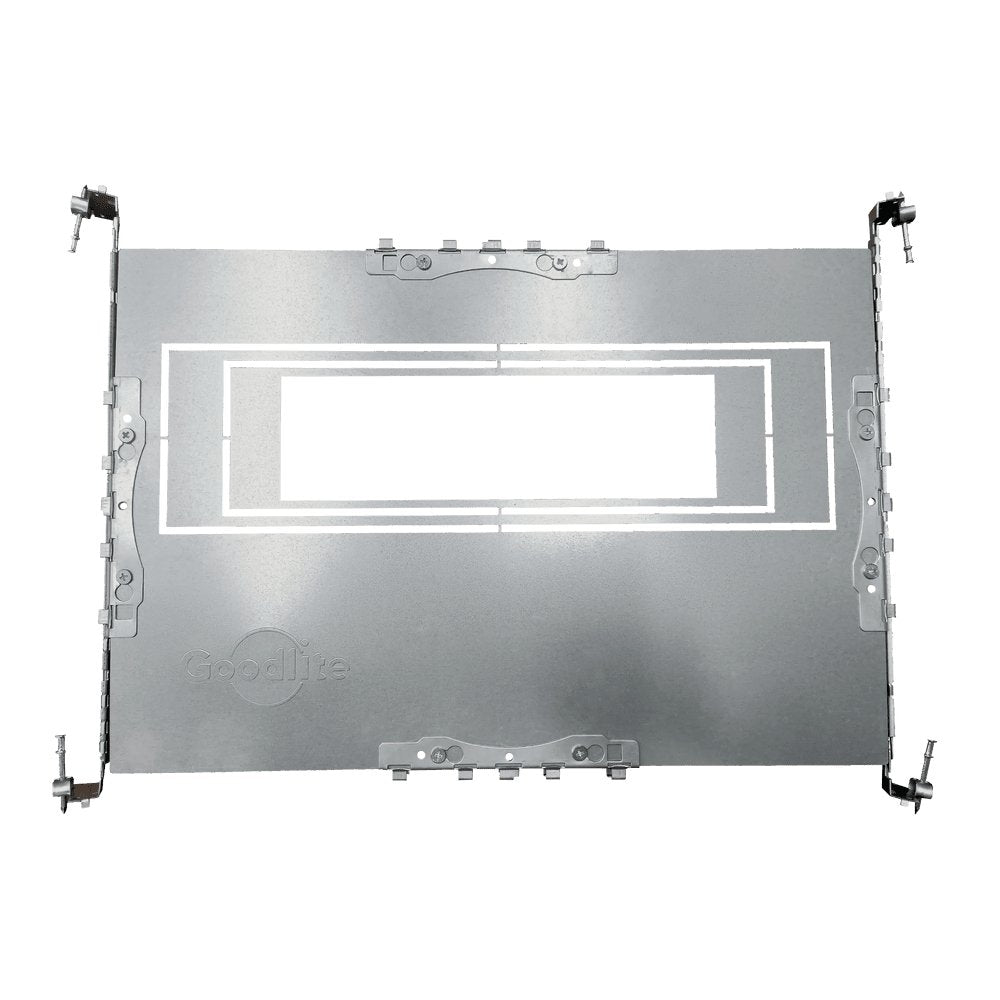 GDL-G48449Goodlite G-48449 4 Head New Mounting Construction Rough In Plate