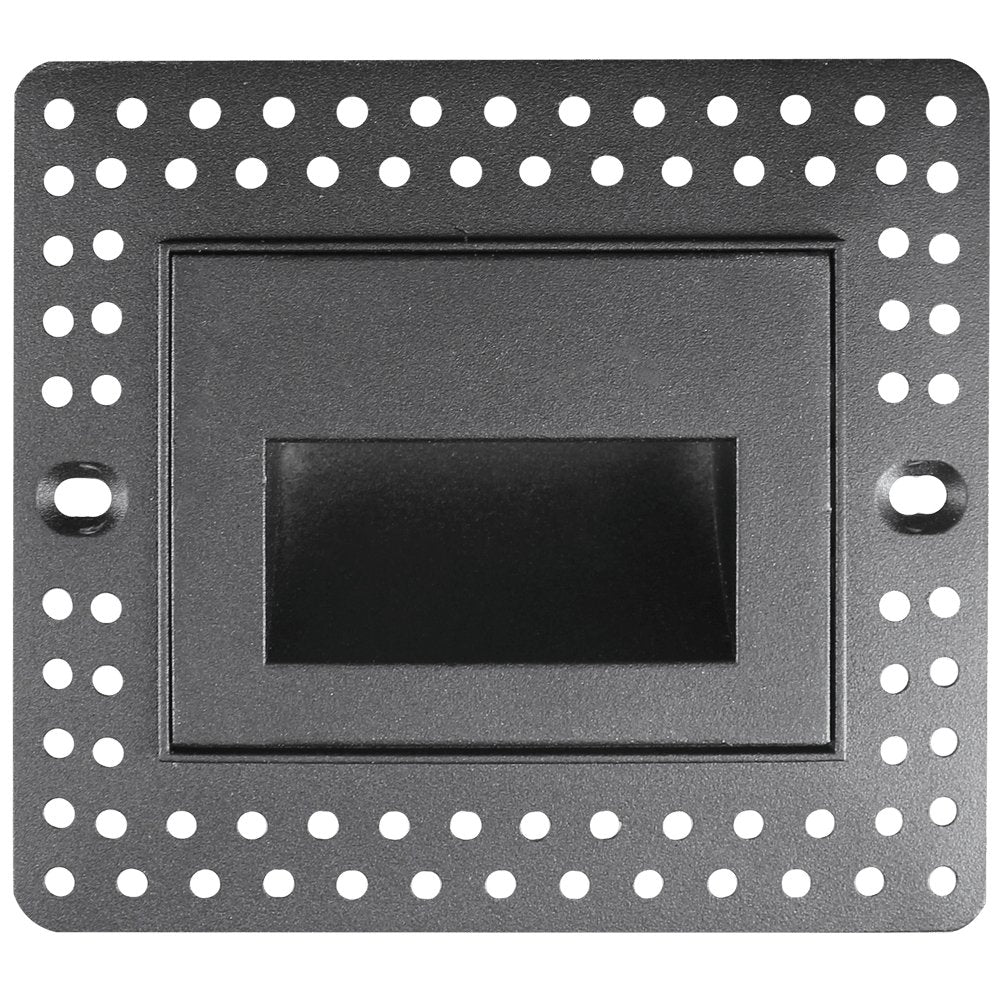 GDL-G48533Goodlite G-48533 3W Trimless Horizontal Black LED Step Light Selectable CCT