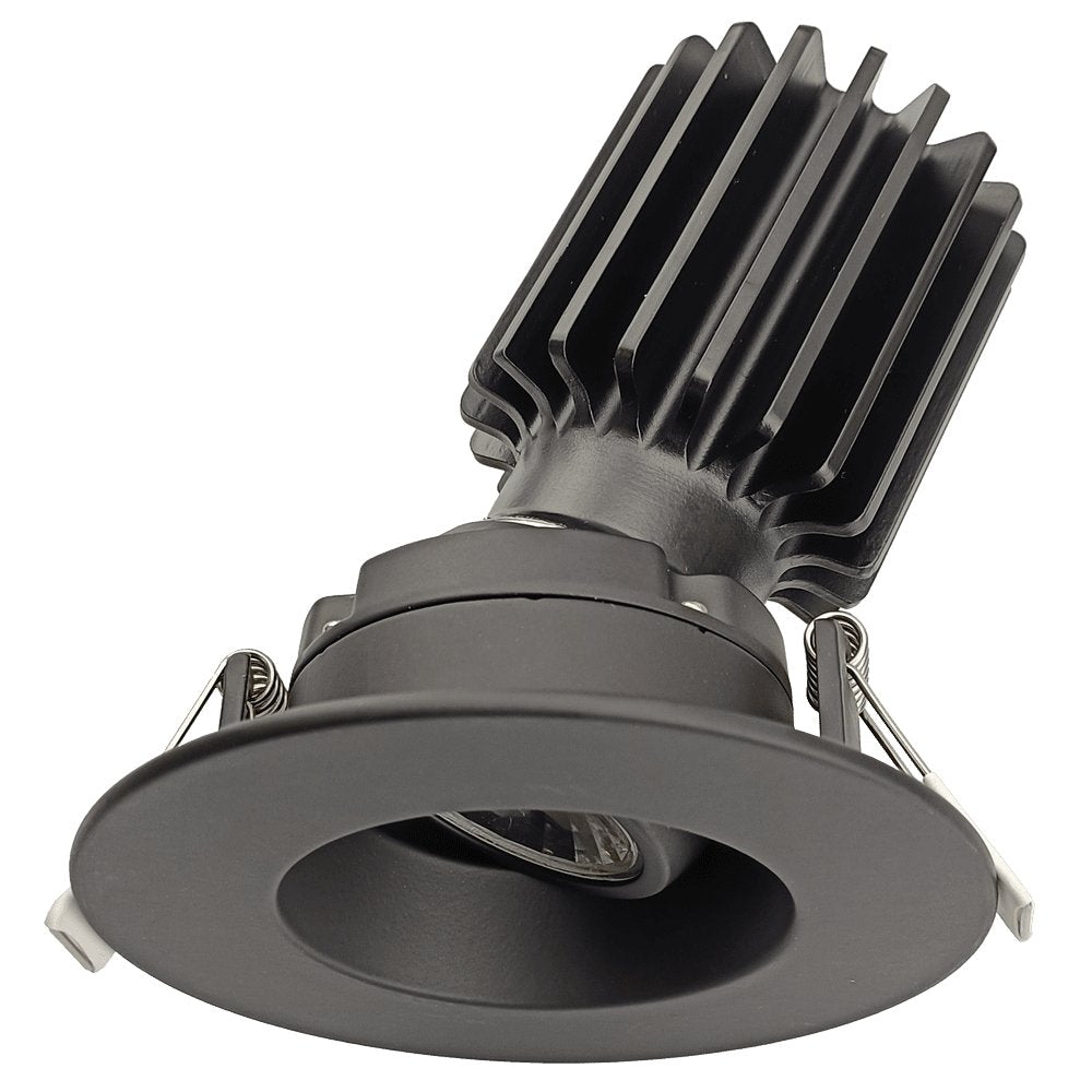 GDL-G97321Goodlite G-97321 11W LED 3" Round Regress Gimbal High Output Downlight Selectable CCT Black
