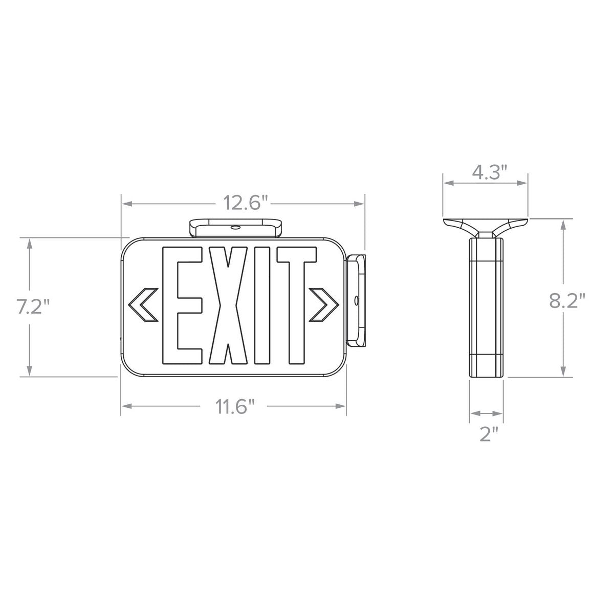 Hubbell-CERHubbell CER Emergency Exit Sign