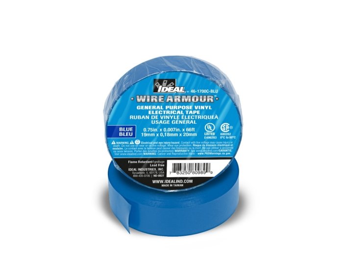 IDEAL-46-1700C-BLUIDEAL General Purpose Electrical Vinyl Tape