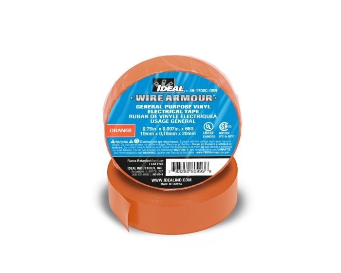 IDEAL-46-1700C-ORNIDEAL General Purpose Electrical Vinyl Tape