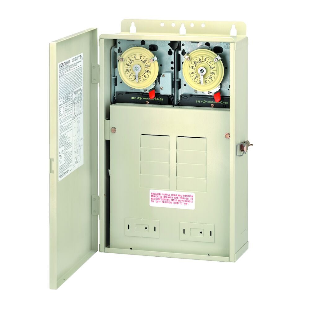 INT-T32404RIntermatic T32404R 100 A Load Center with T104M201 & T104M Mechanisms, 8-Breaker Spaces