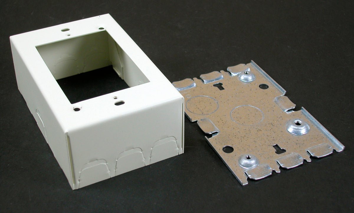 LEG-5748WHLegrand 5748WH Wiremold Single-Gang Shallow Switch and Receptacle Box Fitting