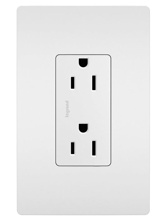 LEG-885TRWLegrand 885TR radiant® 15A Tamper-Resistant Decora Outlet