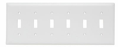 LEG-TP6WLegrand TP26 Thermoplastic Toggle/Duplex Wall Plate