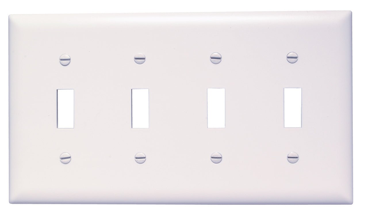 LEG-TP4WLegrand TP26 Thermoplastic Toggle/Duplex Wall Plate