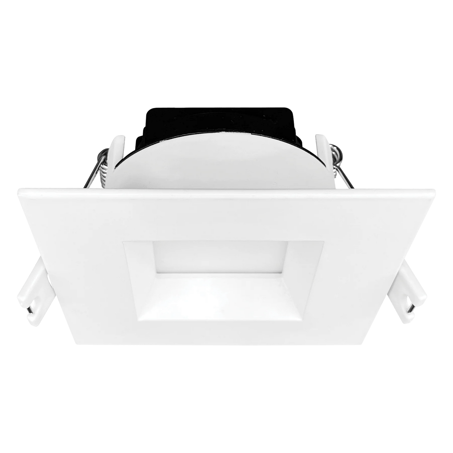 LUX-LR22638Luxrite LR22638 3" 10W LED Square Regressed Wafer Selectable CCT Hi Lumen