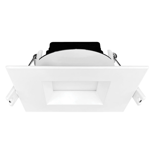 LUX-LR22640Luxrite LR22640 4" 15W LED Square Regressed Wafer Selectable CCT Hi Lumen