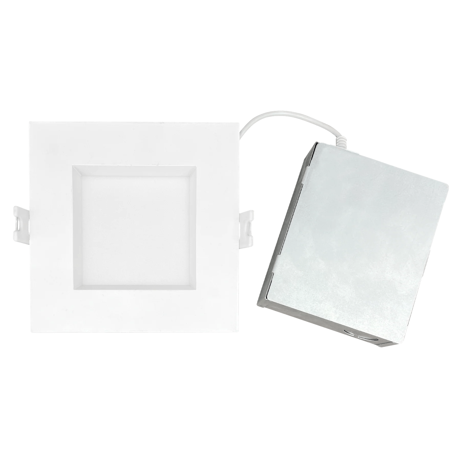 LUX-LR22640Luxrite LR22640 4" 15W LED Square Regressed Wafer Selectable CCT Hi Lumen