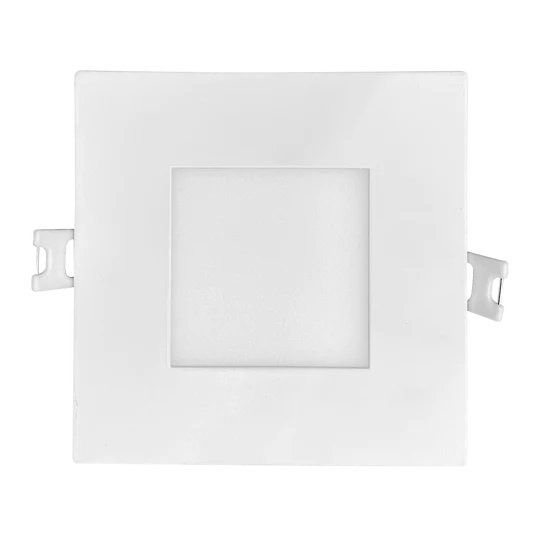 LUX-LR23743Luxrite LR23743 4" 12W LED Square Recessed Slim Wafer Selectable CCT Hi Output