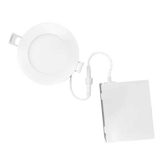 LUX-LR23756Luxrite LR23756 4" 10W LED Round Recessed Slim Wafer Selectable CCT