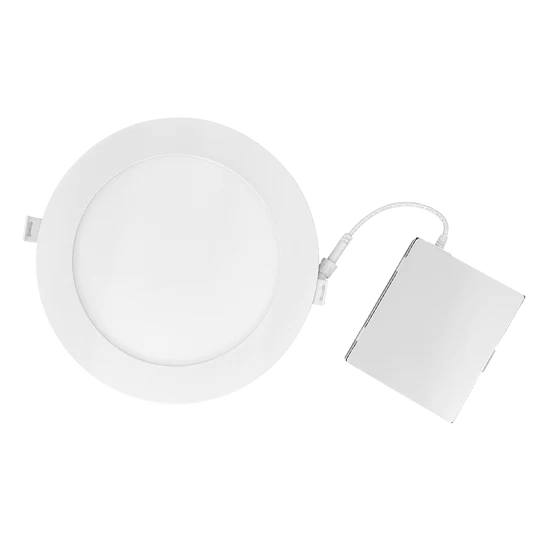 LUX-LR23761Luxrite LR23761 6" 12W LED Round Recessed Slim Wafer Selectable CCT