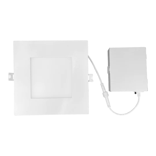 LUX-LR23764Luxrite LR23764 6" 12W LED Square Recessed Slim Wafer Selectable CCT