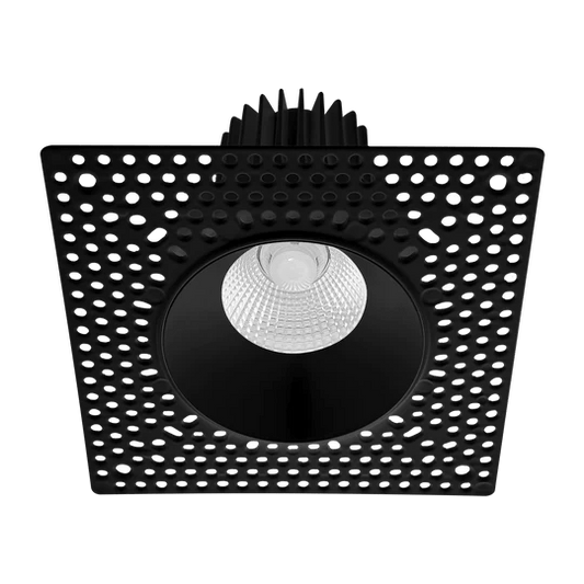 LUXRITE-LR25451Luxrite LR25451 3" 15W LED Black Trimless Spotlight Selectable CCT