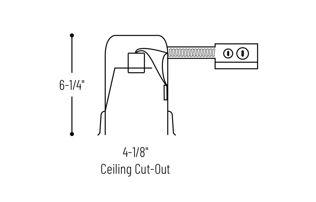 NORA-NSRIC-404QATNORA NSRIC-404QAT 4" IC Air-Tight Line Voltage Remodel Housing