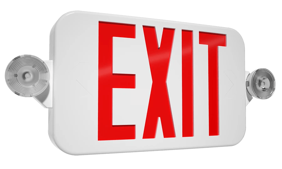 RAB-ECOMBO34RAB ECOMBO34 LED Exit Combo Sign Red/Green