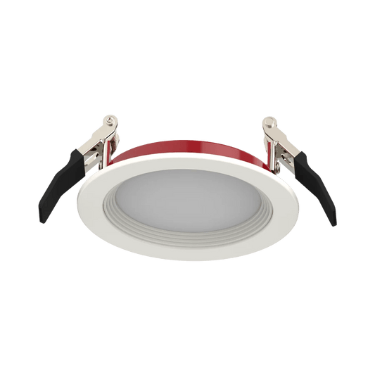 RAB-FWAFER6BRAB FWAFER4B 11W LED 4" Round Baffle Wafer Selectable CCT Fire Rated