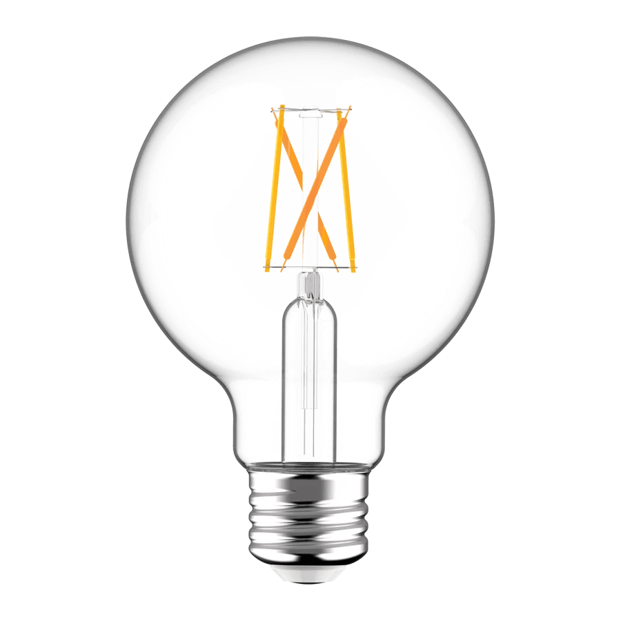 RAB-G25-3-E26-922/30-F-C-WGDRAB G25 3W LED Decorative Bulb Selectable CCT 22K-30K