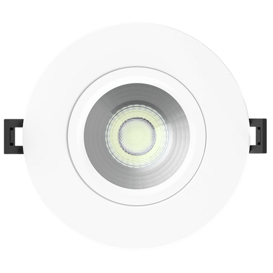 RAB-GF4RAB GF4 12W LED 4" Floating Gimbal Downlight Selectable CCT