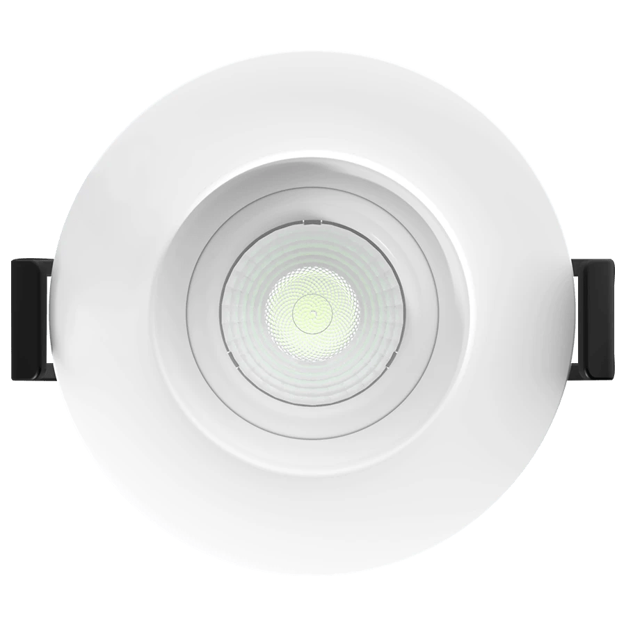 RAB-GR2NBRAB GR2 6W LED 2" Regressed Gimbal Downlight Selectable CCT