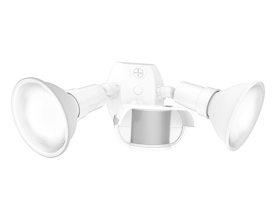 RABGT500RW/LRAB GT500R 38W LED Dual Head Motion Sensing Security Light Selectable CCT