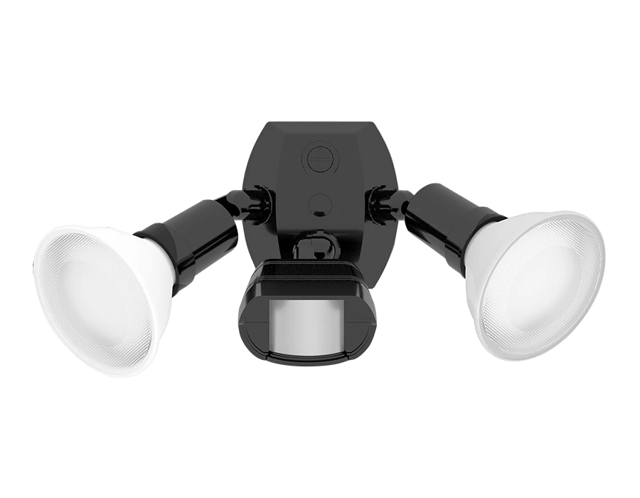 RAB-GT500R/LRAB GT500R 38W LED Dual Head Motion Sensing Security Light Selectable CCT
