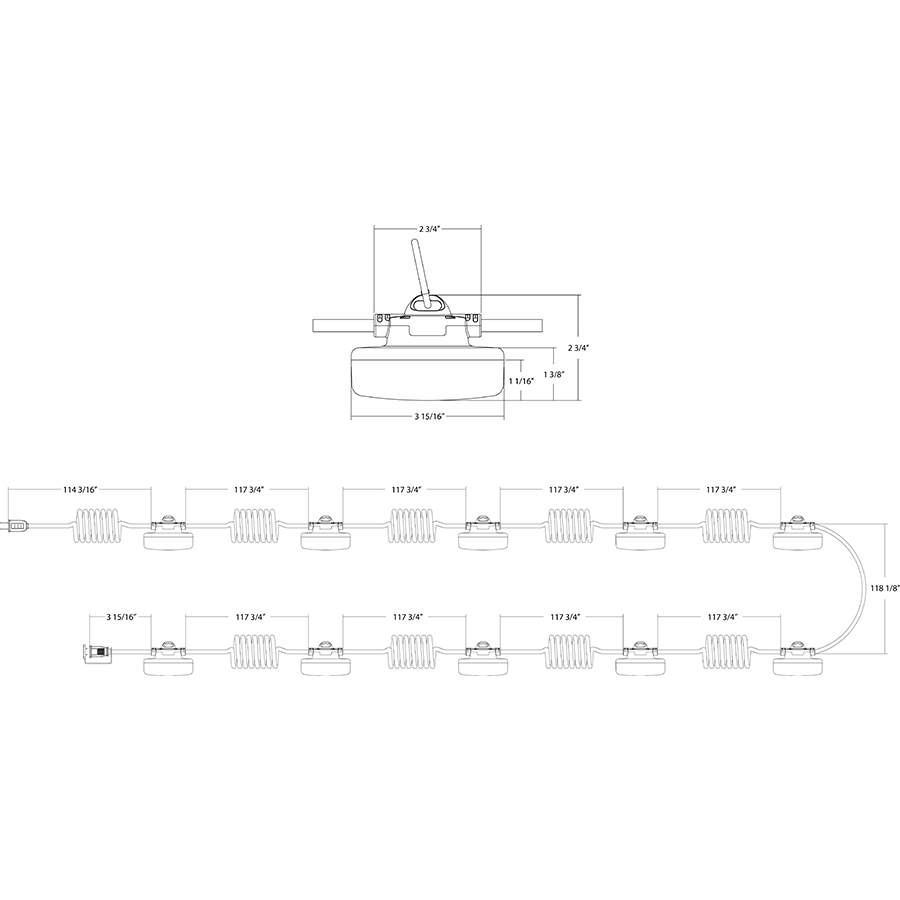 RAB- STRING34-100RAB STRING34 Temporary String Light