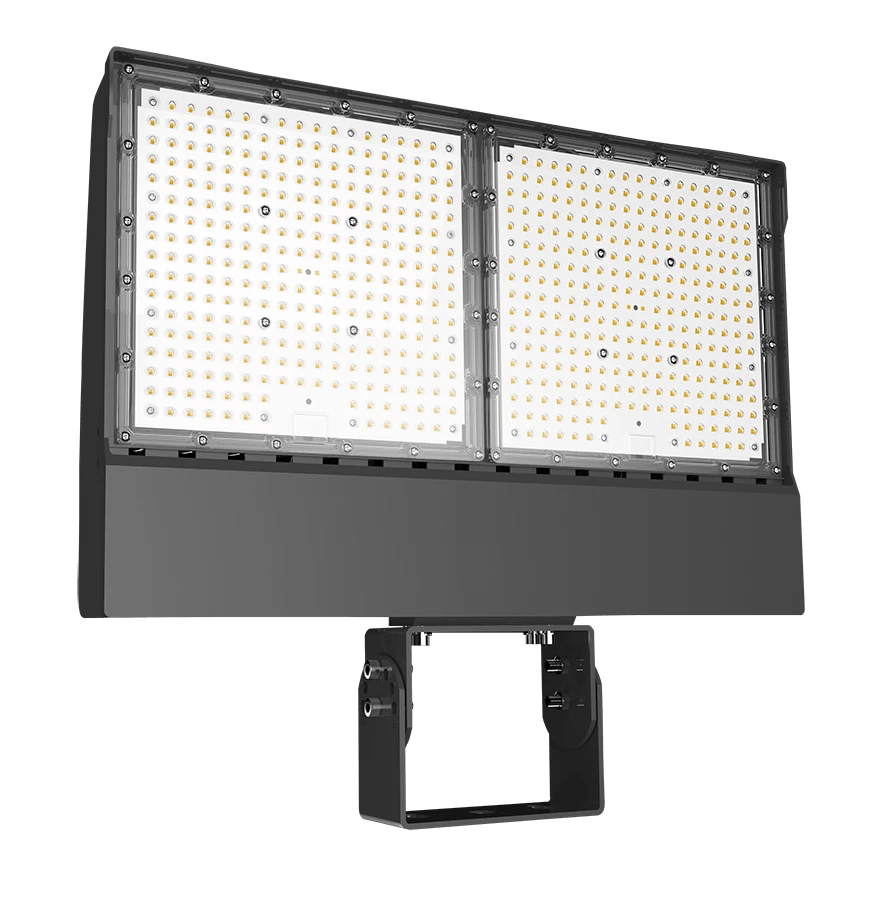 RAB-X17PA450NT/PCTRAB X17 450W LED Flood Light Trunnion Mount Bronze 40K/50K
