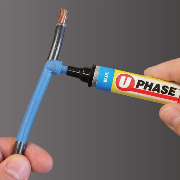 RACK-52490BLRack-A-Tiers 52490 U-Phase Wire Markers 4 Pack