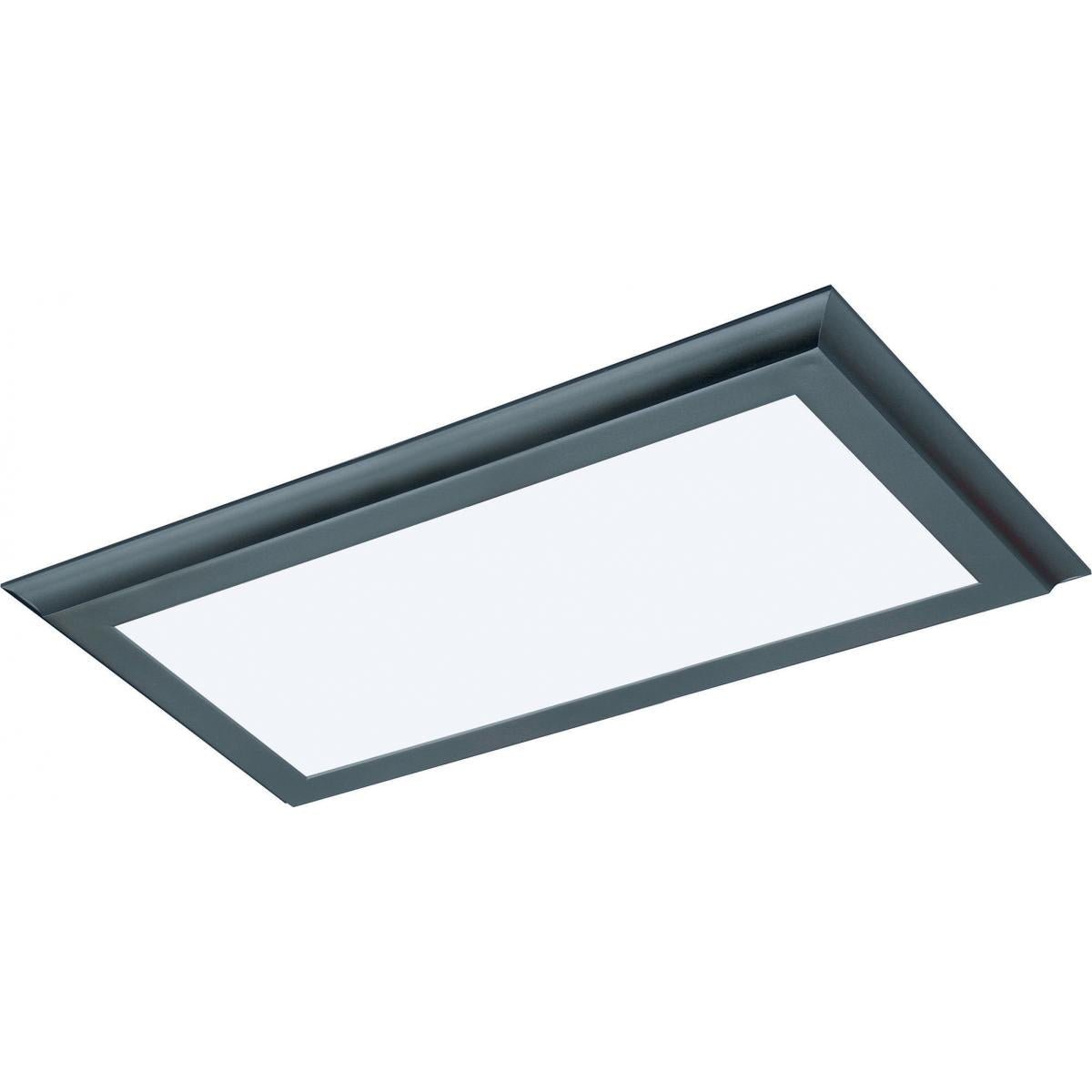SATCO-62-1182SATCO 62-1172 62-1182 22W LED 1FT X 2FT Surface Mount FLUSH/3K Gray/Bronze
