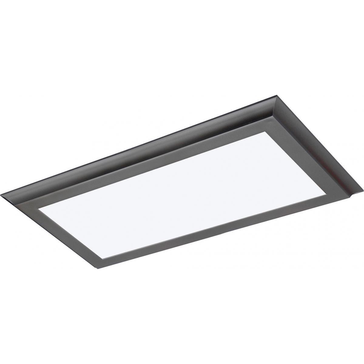 SATCO-62-1172SATCO 62-1172 62-1182 22W LED 1FT X 2FT Surface Mount FLUSH/3K Gray/Bronze