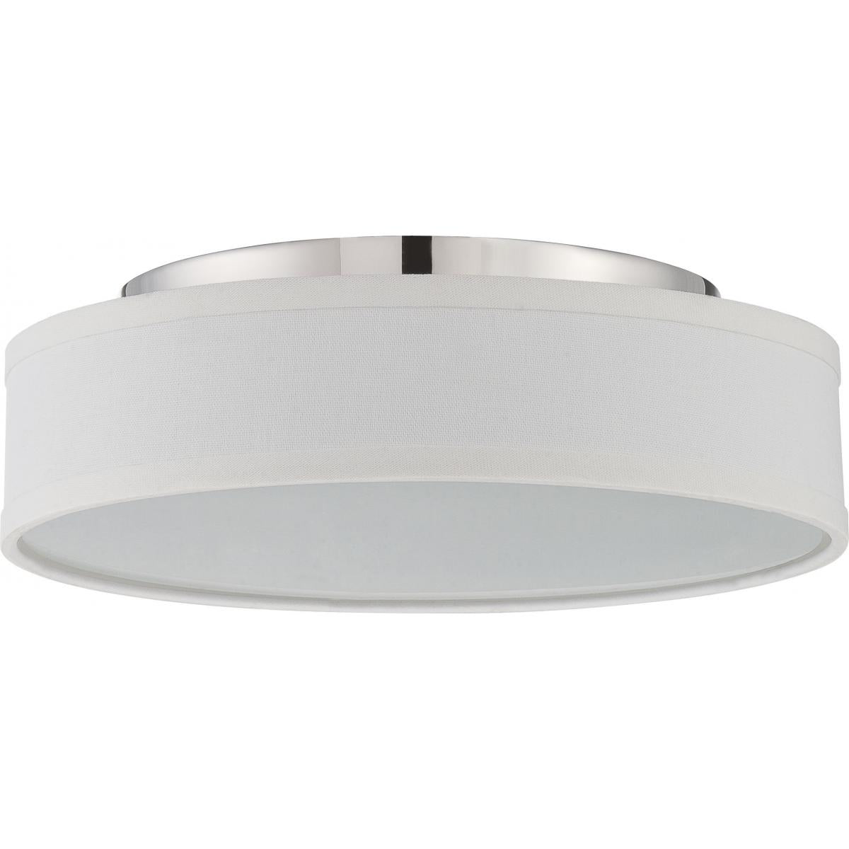SATCO-62-526SATCO 62-524 Heather 18W 13" Round LED Flush Mount 30K