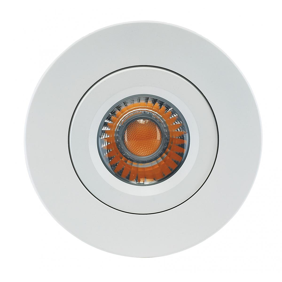 SATCO-S11618SATCO S11618 12W LED Round Recessed GIMBALED Direct Wire Downlight 4" 30K