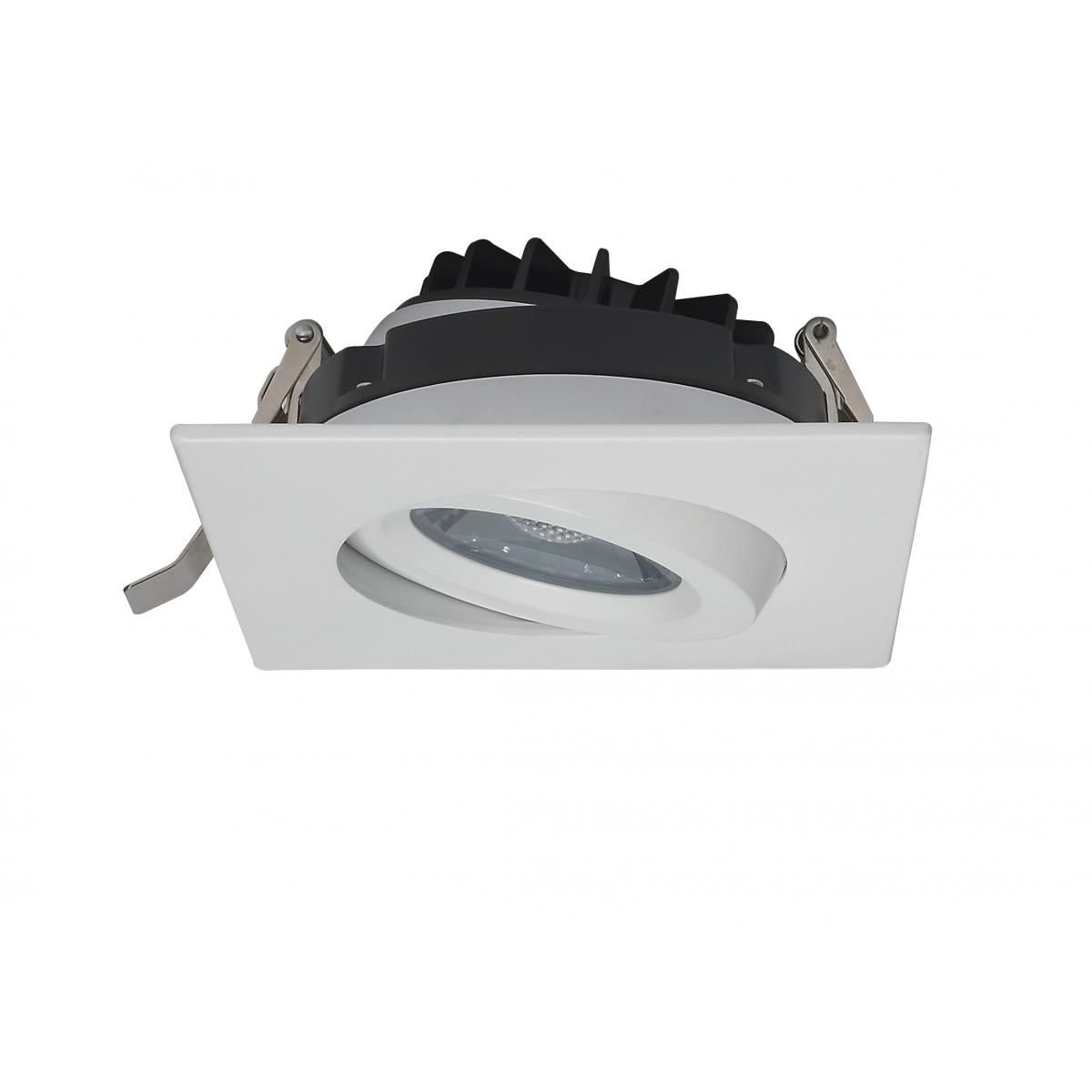 SATCO-S11621SATCO S11621 12W LED Square Recessed GIMBALED Direct Wire Downlight 4" 30K
