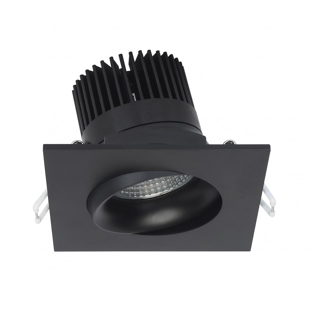 SATCO-S11628SATCO S11627 12W LED Square Recessed GIMBALED Direct Wire Downlight 3.5" 30K