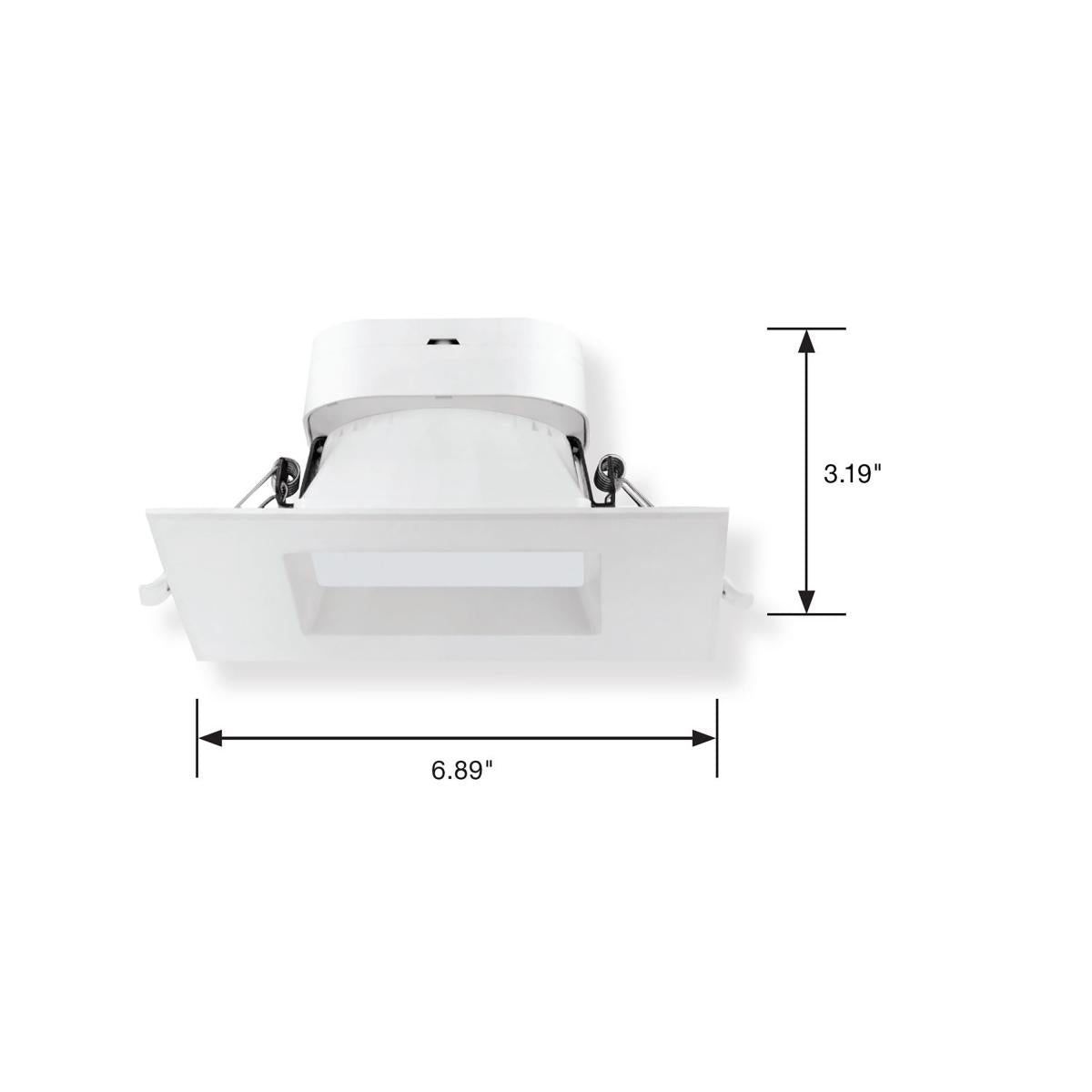 SATCO-S11704SATCO S11700 7W/9W LED Square Direct Wire Downlight 4"/6" 27K-50K/ S11704