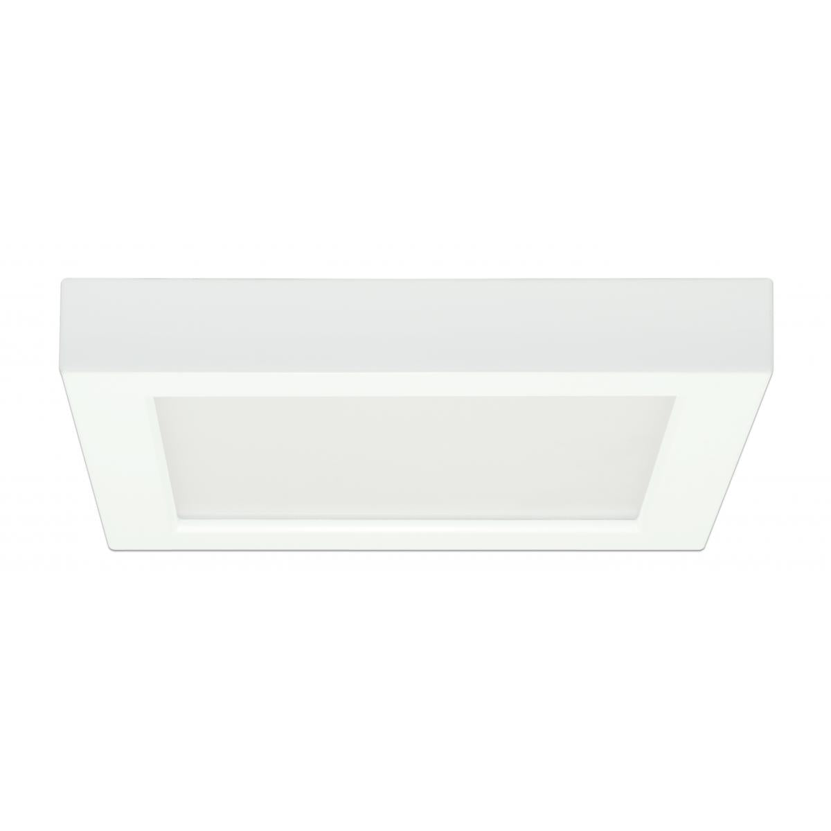 SATCO-S21511SATCO S21511 13.5W LED Square 7" Surface Mount Flush 40K/WH