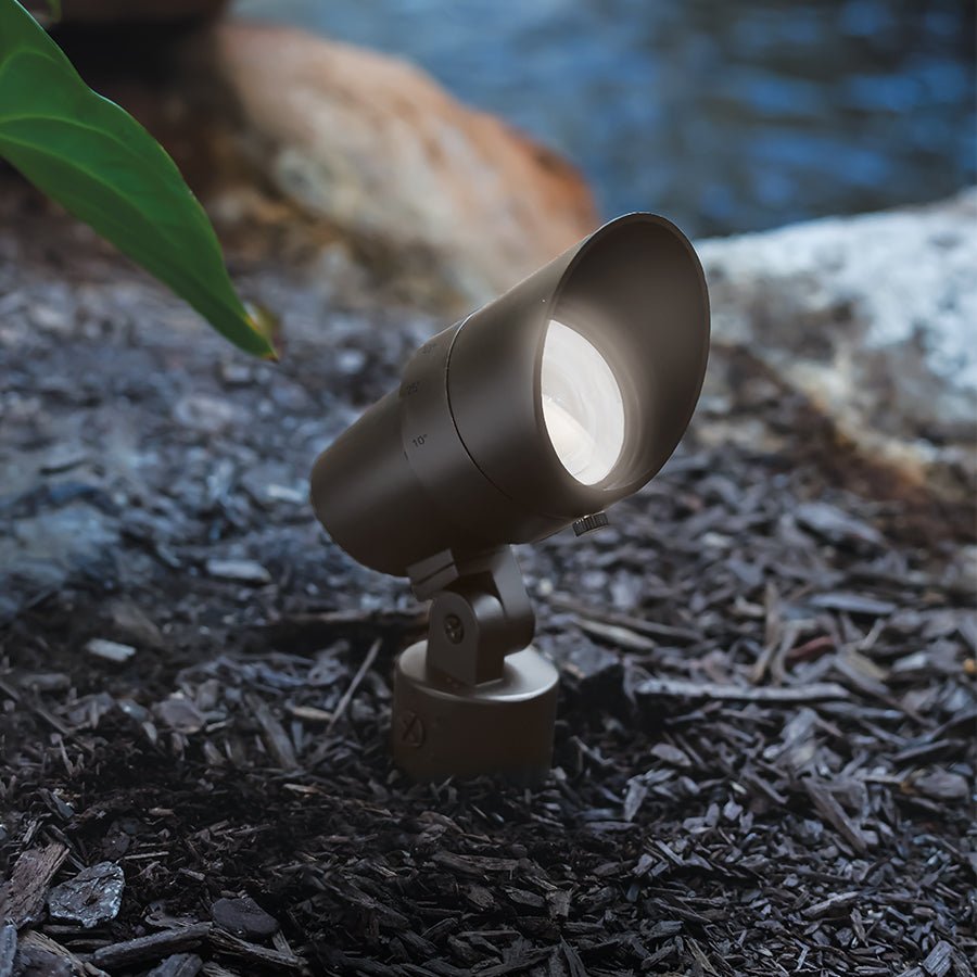 WAC-5011-27BZWAC Lighting 5011 18W 12V Landscape Accent Luminaire Selectable Wattage/Beam Angle