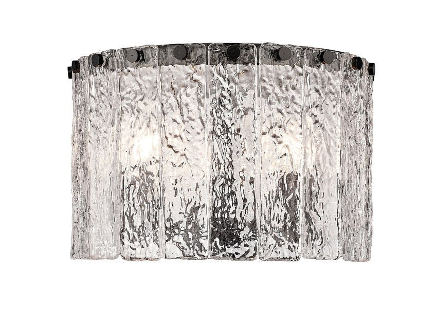1943F12-MBZ-Lite 1943 Glacier Flush Mount Chandelier