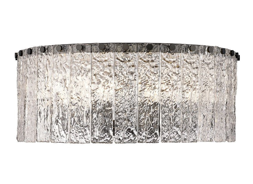 1943F20-MBZ-Lite 1943 Glacier Flush Mount Chandelier
