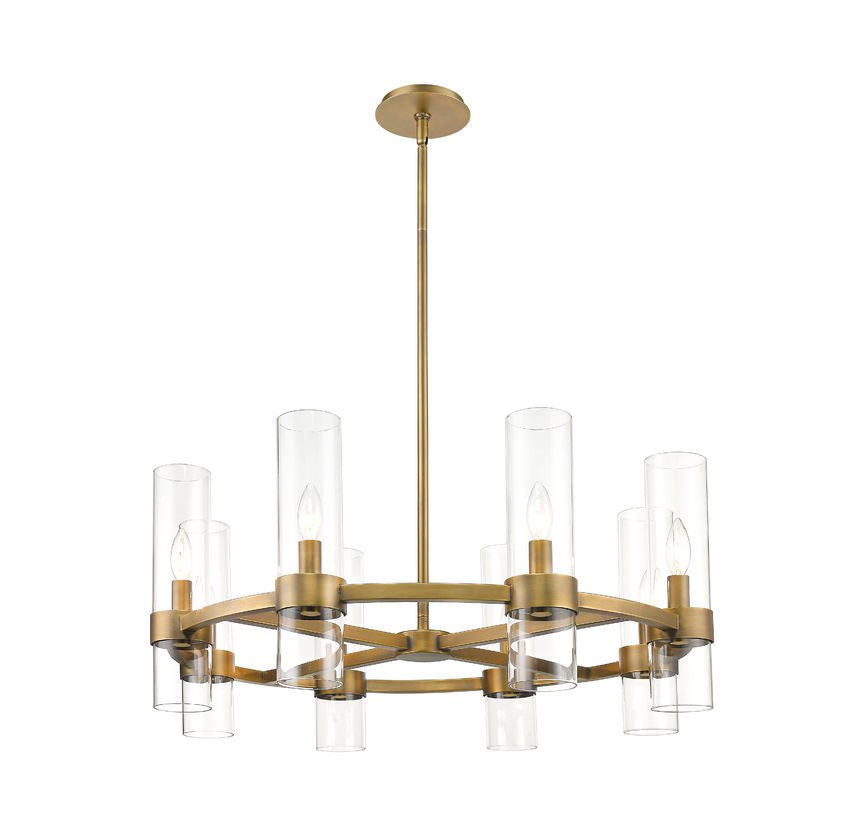 4008-8RBZ-Lite 4008 Datus Collection Round 6-12 Bulb Chandelier