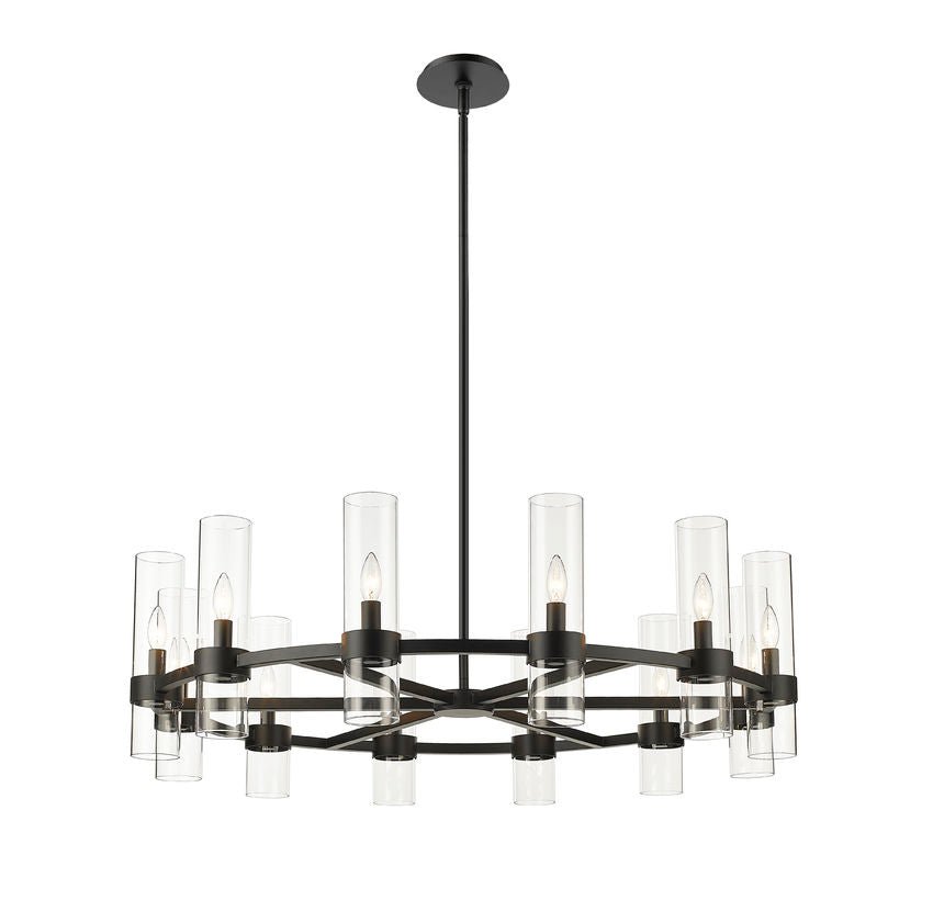 4008-12MBZ-Lite 4008 Datus Collection Round 6-12 Bulb Chandelier