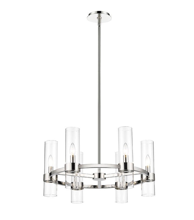 4008-6PNZ-Lite 4008 Datus Collection Round 6-12 Bulb Chandelier