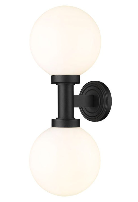 597M2-BKZ-Lite 597 Laurent 2 Bulb Outdoor Wall Sconce