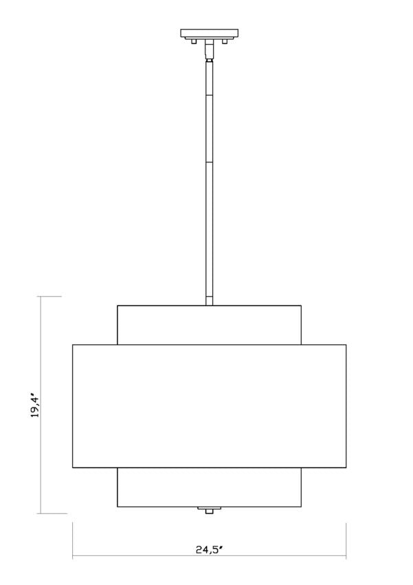 739P12-BRZ-RBZ-Lite 739 Harlech Pendant Light