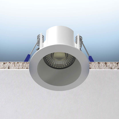 Luxrite LR23360 2" 7W Regressed Round Canless Spotlight Selectable CCT
