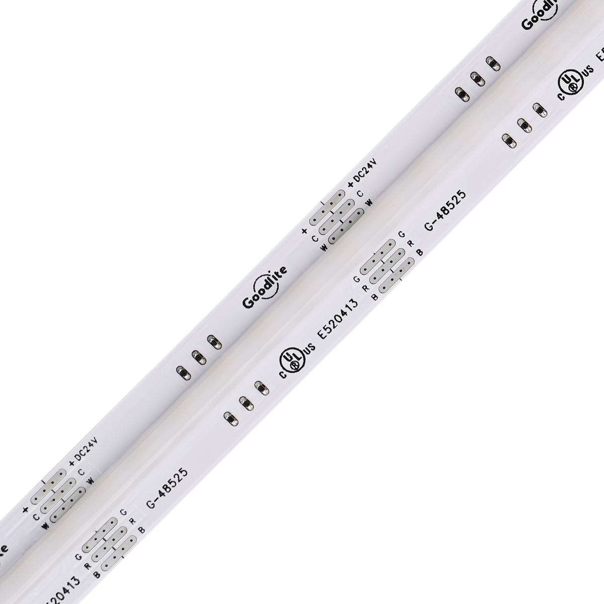 Goodlite G-48525 16.4ft COB RGBWW LED Tape Light 5.5W/ft 24V