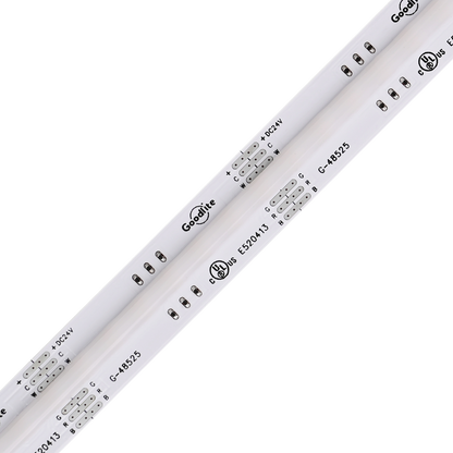 Goodlite G-48525 16.4ft COB RGBWW LED Tape Light 5.5W/ft 24V